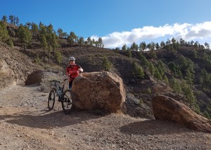 Ab dem Stausee verlief die Tour entlang von Fahrwegen und kurzzeitig sogar netten Wanderwegen.