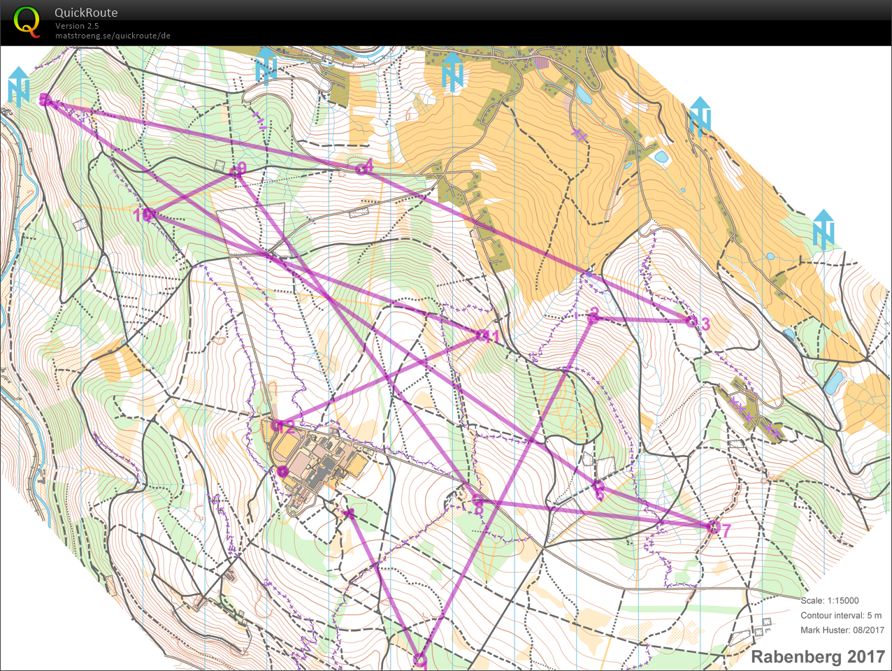 Deutsche Meisterschaft MTBO 2017 (07/10/2017)