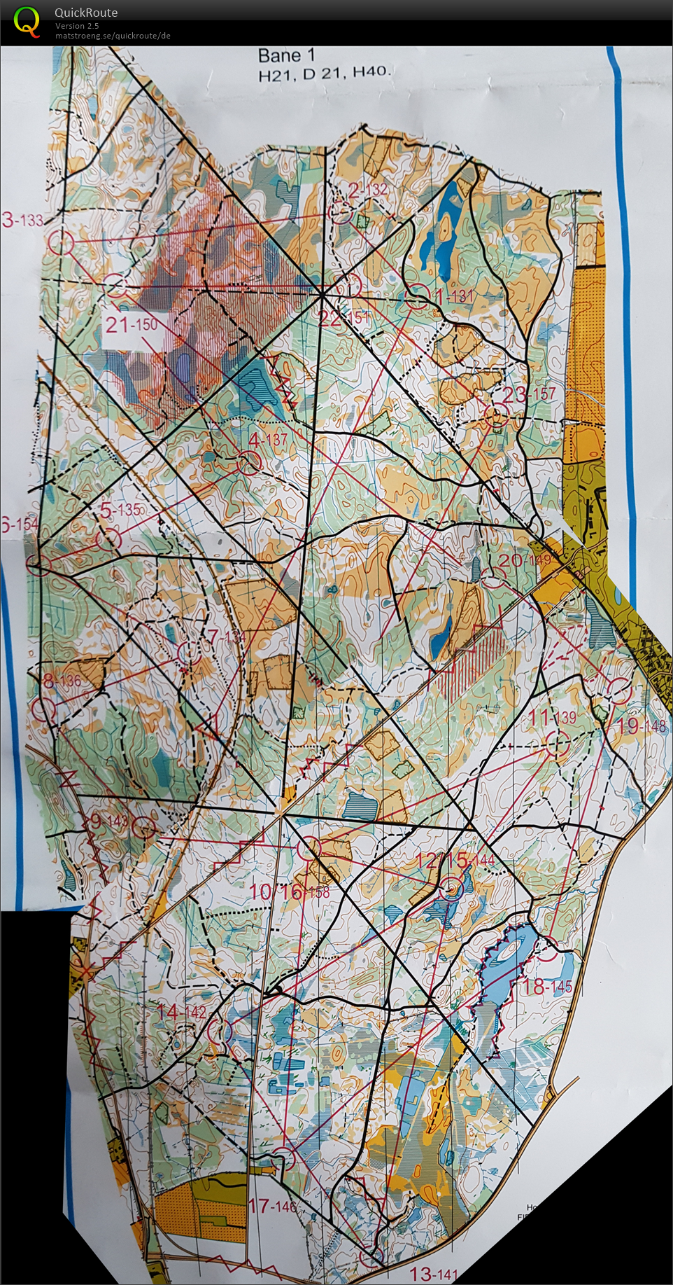 MTBO-Weekend in DK (28/04/2018)
