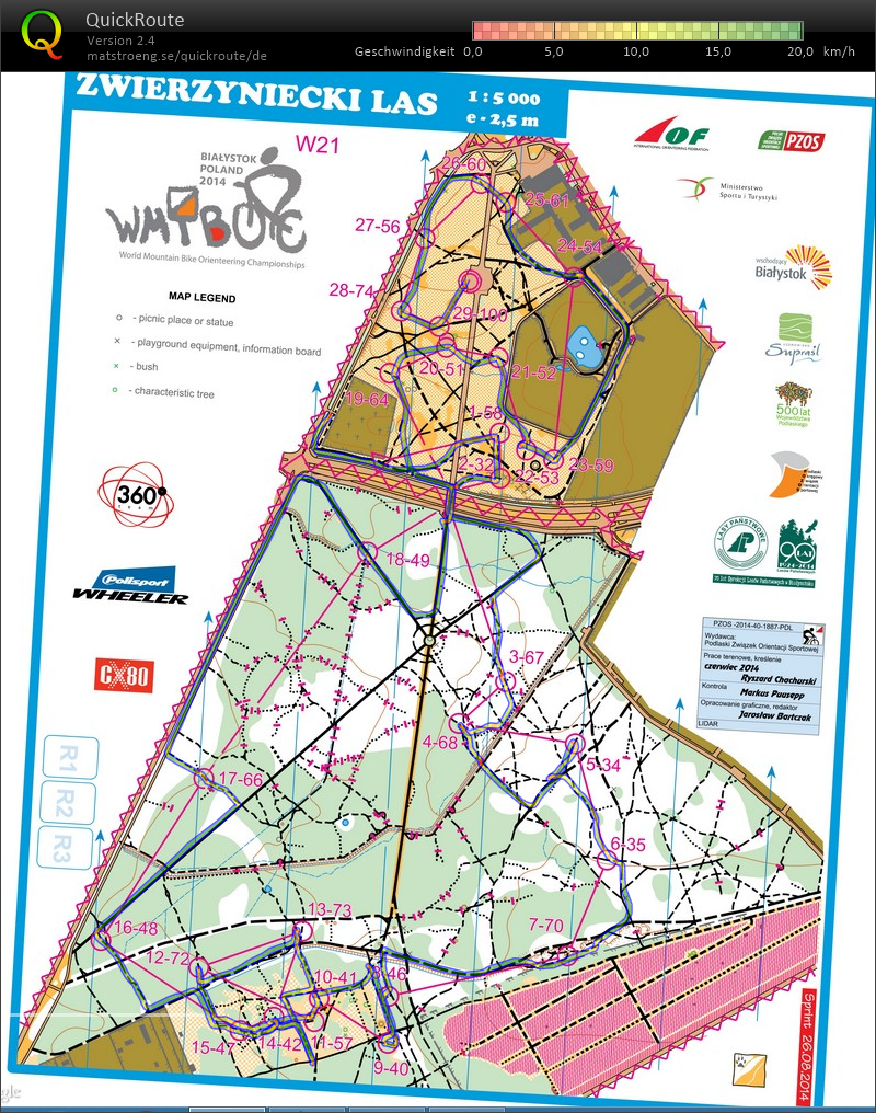 MTBO-WM Sprint W21 (26.08.2014)