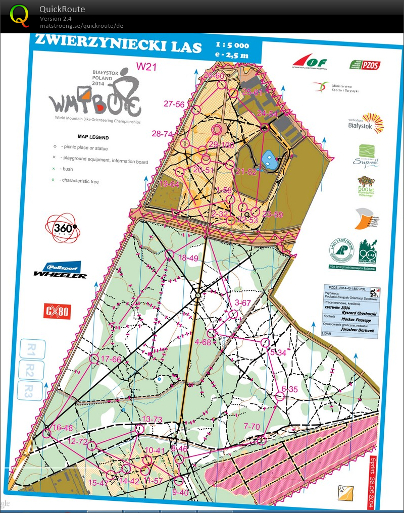MTBO-WM Sprint W21 (26.08.2014)