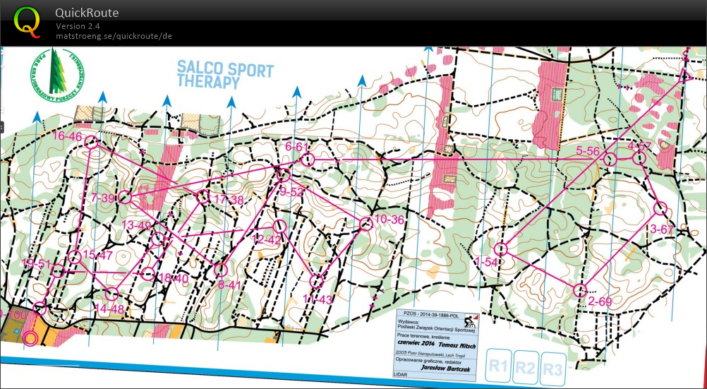 MTBO-WM Mittel W21 (27/08/2014)